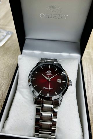 Reloj Orient Automático Esfera Roja