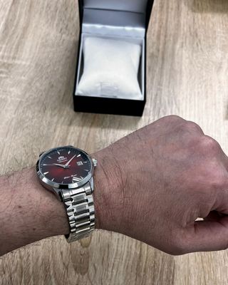 Reloj Orient Automático Esfera Roja