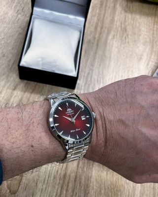 Reloj Orient Automático Esfera Roja