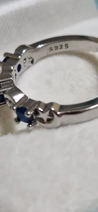 Anello Argento S925 Placcato Rodio