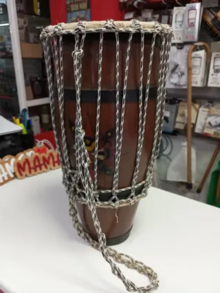 Timbal de Madera Decorado