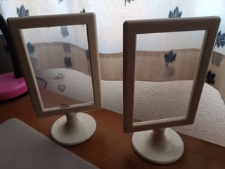 Lote 6 Marcos Fotos RONGDA Madera/Plástico