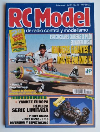Aeromodelismo RCModel AVANTI calidad y rendimiento