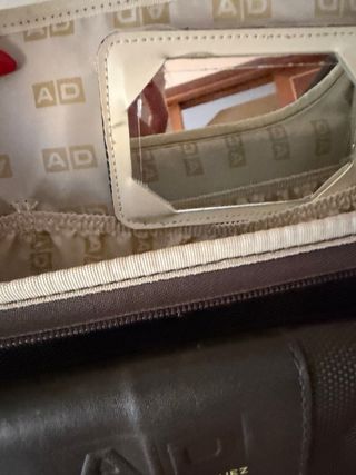 Neceser Adolfo Dominguez Verde Oliva