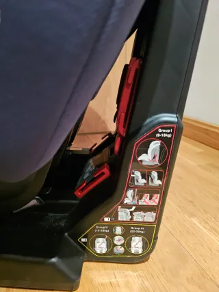 Silla de coche infantil azul marca MS SideArmor