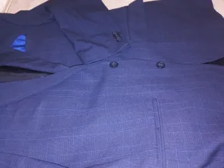 Traje Zara Azul Talla 52 regalo chaleco