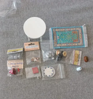 Lote Miniaturas casa de muñecas.