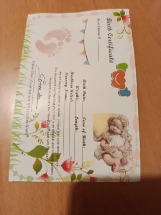 Muñeca bebé reborn