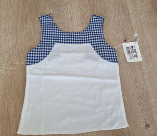 Canotta Coccodè cotone 9/12 mesi quadretti