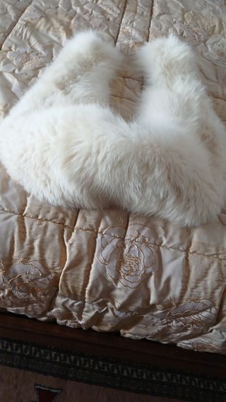Collo di volpe bianca
