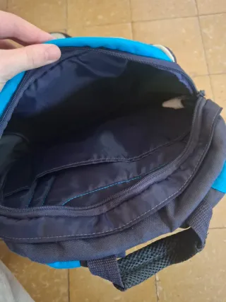 Mochila Real Madrid Adidas Azul y Blanca