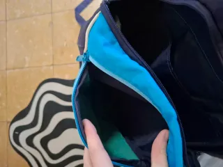 Mochila Real Madrid Adidas Azul y Blanca