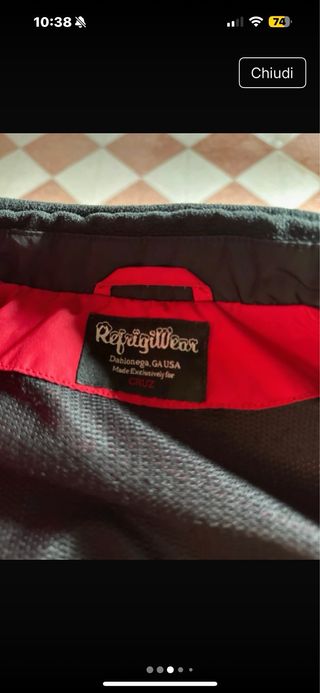 Giacca RefrigiWear donna rossa