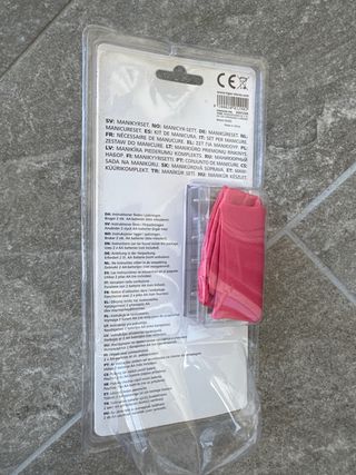 Set Manicure Tiger Rosa