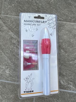 Set Manicure Tiger Rosa