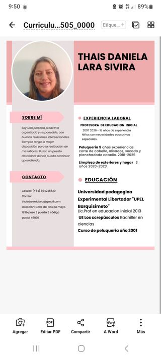 Hola soy extranjera busco una oportunidad laboral