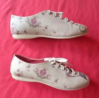 Zapatos Dogo Mujer Beige/Rosa