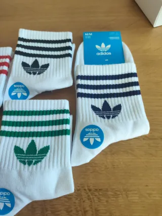 Pack 5 pares calcetines Adidas