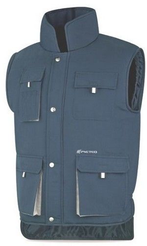 Chaleco multibolsillos azul marino T-M