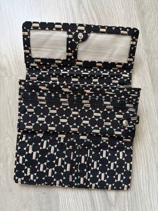 Cartera Kipling Negra Multicolor