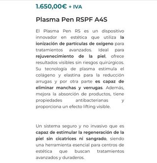 Máquina Dermapen Profesional Nueva