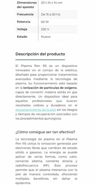 Máquina Dermapen Profesional Nueva