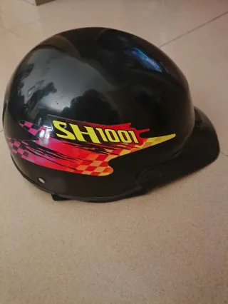 Casco de moto SHIRO negro