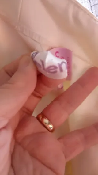 Vestido de Novia beige y Dorado