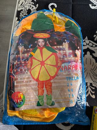 Disfraz Naranja 4/6 Años
