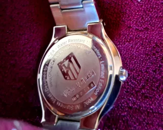 Reloj Racer y Monedas Centenario Atlético Madrid