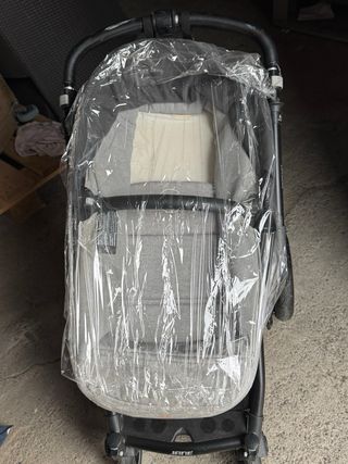 Carro jane Muum con capazo y sillita,  gris