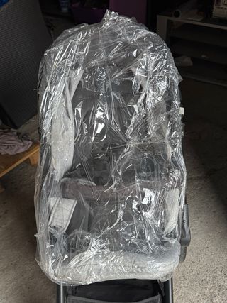 Carro jane Muum con capazo y sillita,  gris