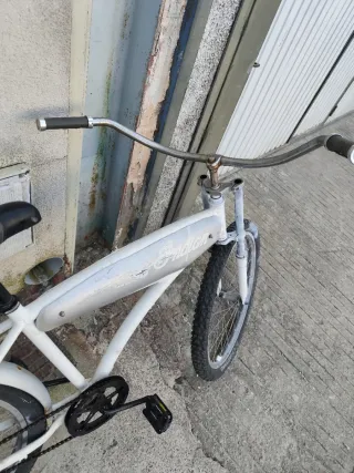 Bicicleta Indian Clásica Blanca