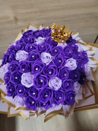 Rosas de jabón decorativas