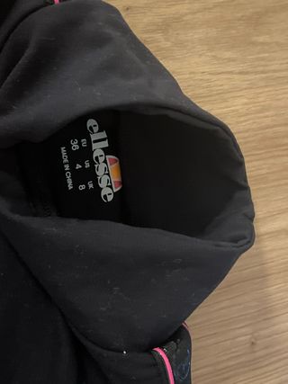 Camiseta Ellesse manga larga negra talla 36