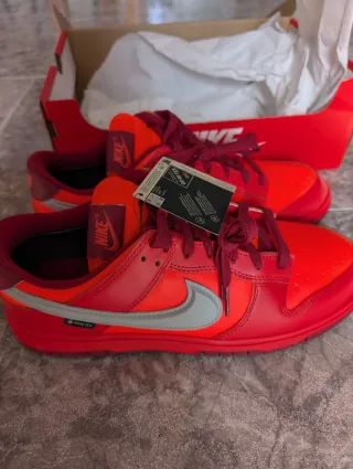 Zapatillas Nike Naranja y Rojo