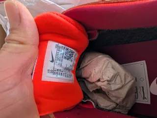 Zapatillas Nike Naranja y Rojo