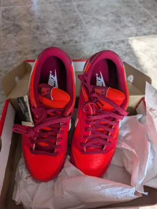 Zapatillas Nike Naranja y Rojo