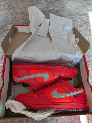 Zapatillas Nike Naranja y Rojo