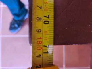 Mueble TV madera y cristal