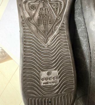 Gucci Scarpe Uomo N.44 Grigio Nero