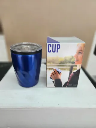 Vaso térmico azul