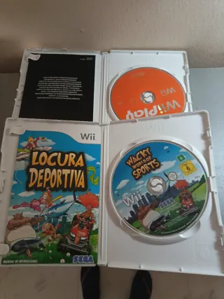 Locura Deportiva + Wii Play Wii