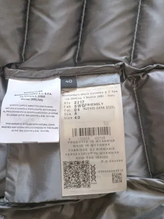 Piumino donna Colmar beige