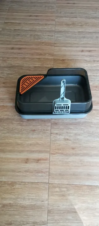 Arenero para gato nuevo