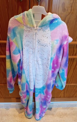 Pijama disfraz unicornio 10-11 años