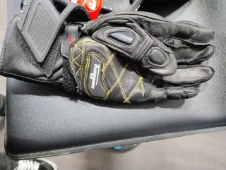 Guantes Moto Furygan CueroNegro, nuevos a estrenar