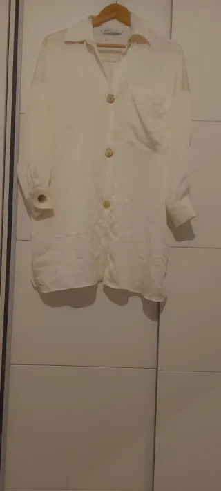 Camisa Zara Blanca