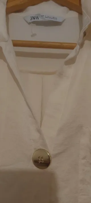 Camisa Zara Blanca