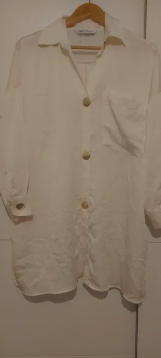 Camisa Zara Blanca